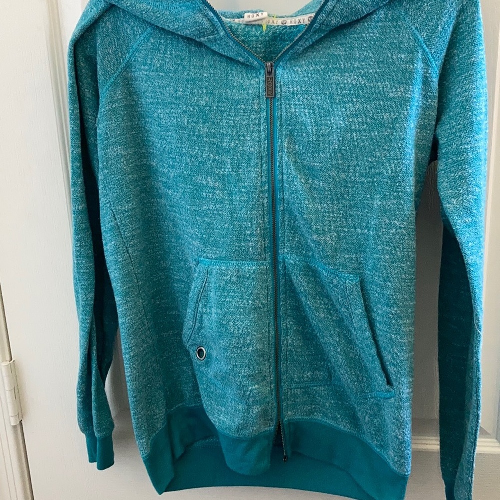 FINAL MARKDOWN Roxy zip front hoodie large